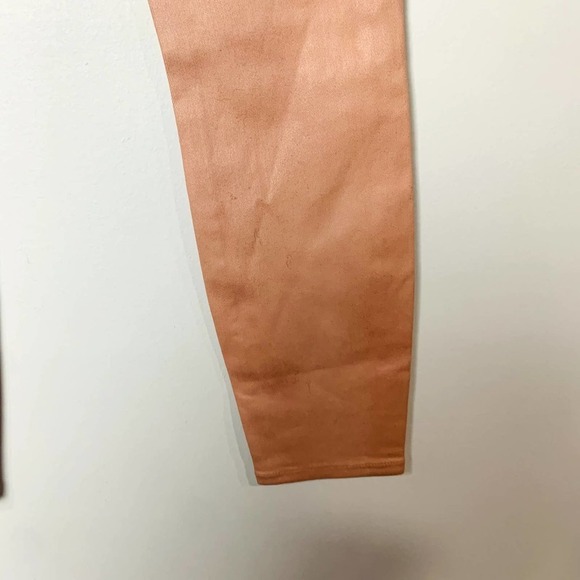 #15 L'Agence NWOT Dusty Coated Pink High Rise Margot Skinny Ankle Jeans Sz 24 - Picture 7 of 7